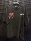 Camiseta Godspeed Liberty Statue Black/Orange - Pronta Entrega