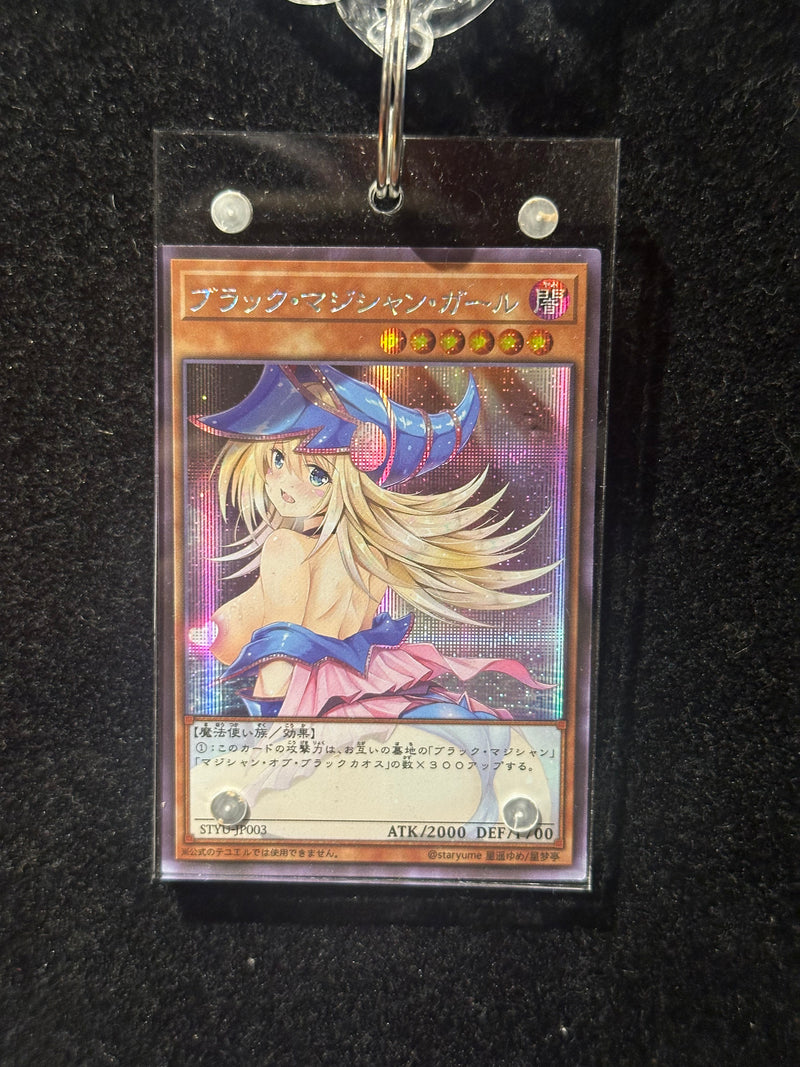 Corrente Yugioh Card Dark Magician Girl - Pronta Entrega