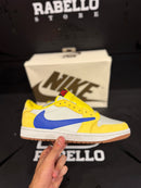 Tênis Travis Scott x Air Jordan 1 Low Og Canary Amarelo - Pronta Entrega