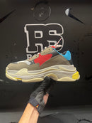 Tênis Balenciaga Triple S Blue Red - Pronta Entrega