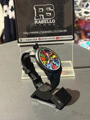 Relógio Gaga Milano Preto 44MM Emborrachado - Pronta Entrega