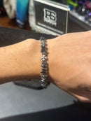 Pulseira Chrome Hearts Prata Y2K - Pronta Entrega