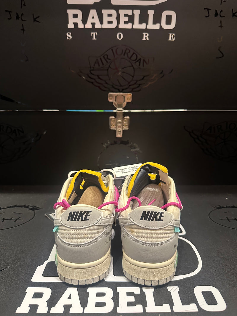 Tênis Nike Dunk Low Off-White 30:50 - Pronta Entrega
