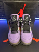 Tênis Nike Air Jordan 4 Retro X Travis Scott Purple - Pronta Entrega