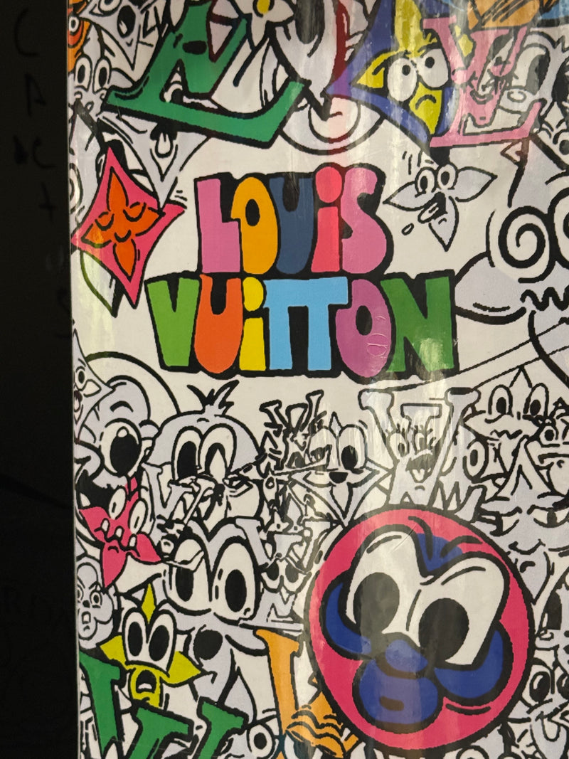 Louis Vuitton Skateboard Monogram Comics - Pronta Entrega