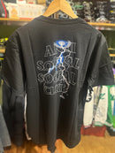 Camisa Anti Social Social Club Preta Lightining - Pronta Entrega