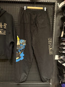 Conjunto Supreme x MM6 Maison Margiela Eagle Zip Up Hooded Sweatshirt Black - Pronta Entrega