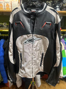 Jaqueta Alpinestars Advanced Black/Red/White - Pronta Entrega
