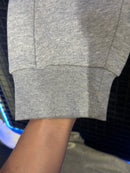 Calça Moletom Jordan Com Punho Cinza - Pronta Entrega
