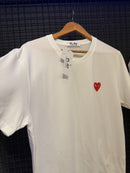 Camiseta Comme des Garçons Red Heart White - Pronta Entrega