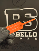 Lacre Zip Tie Off-White 2017 Vermelho Red (AJ1) - Pronta Entrega