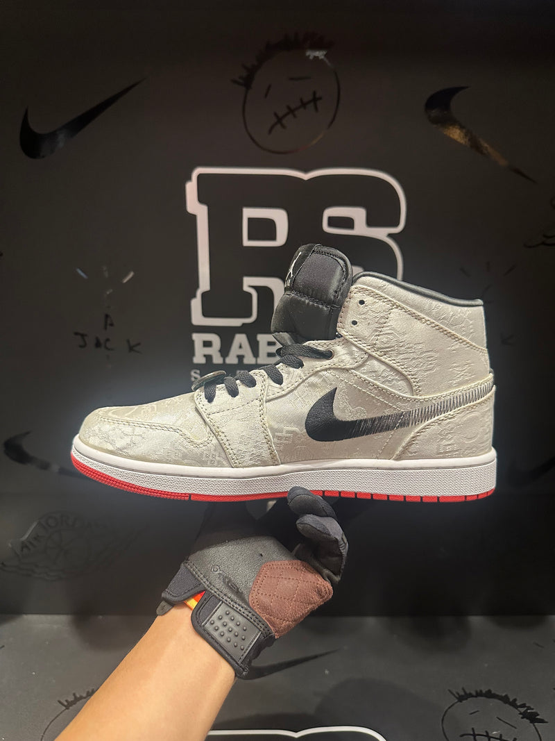 Tênis Nike Air Jordan 1 Mid Fearless - Pronta Entrega