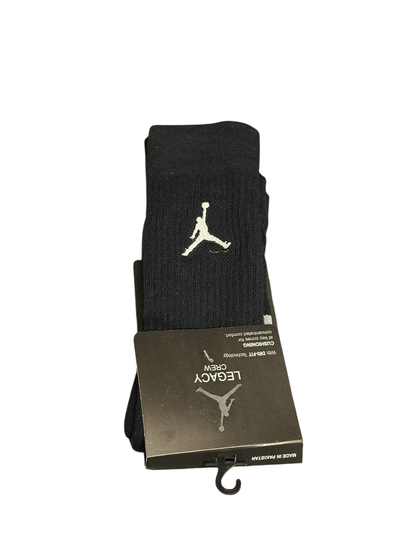 Meia Nike Air Jordan Cano Alto Black - Pronta Entrega