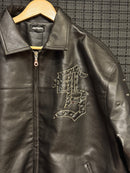 Jaqueta Supreme Gem Studded Leather Jacket - Pronta Entrega