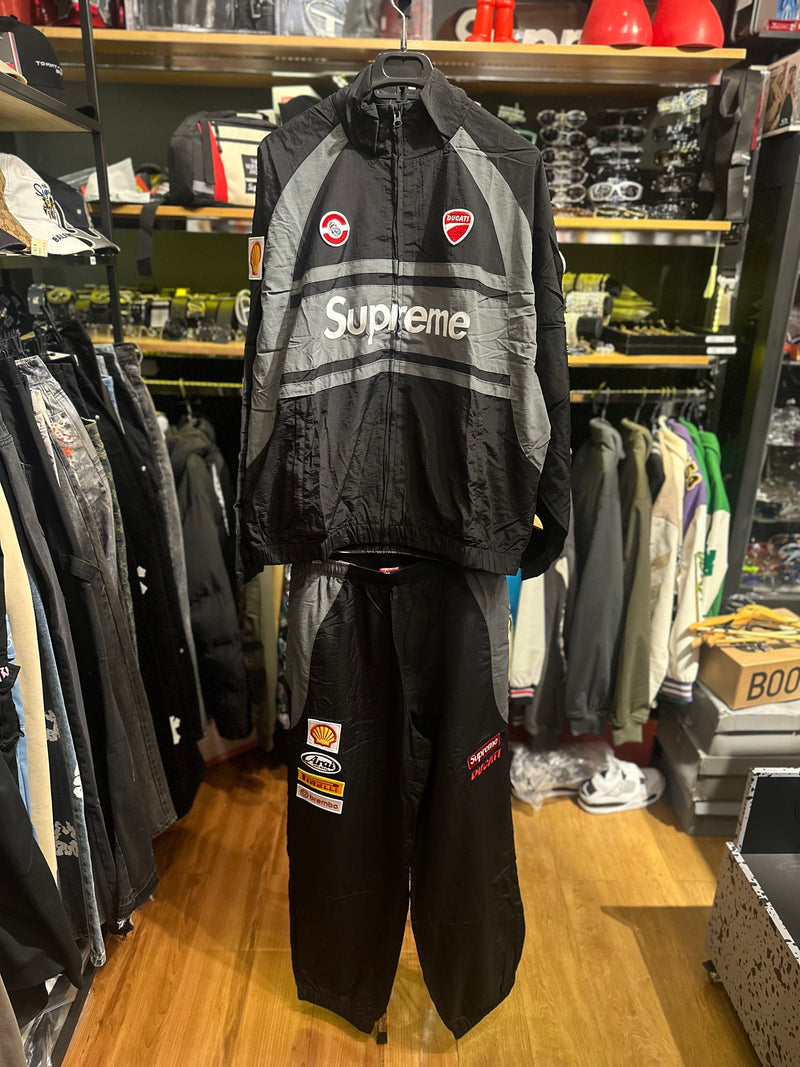 Conjunto Ducati x Supreme Preto - Pronta Entrega