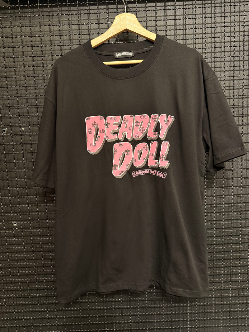 Camiseta Chrome Hearts Deadly Doll Black - Pronta Entrega