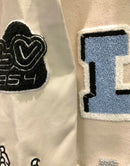 Jaqueta Varsity Louis Vuitton “Multi-Patches Mixed Milky White” - Encomenda