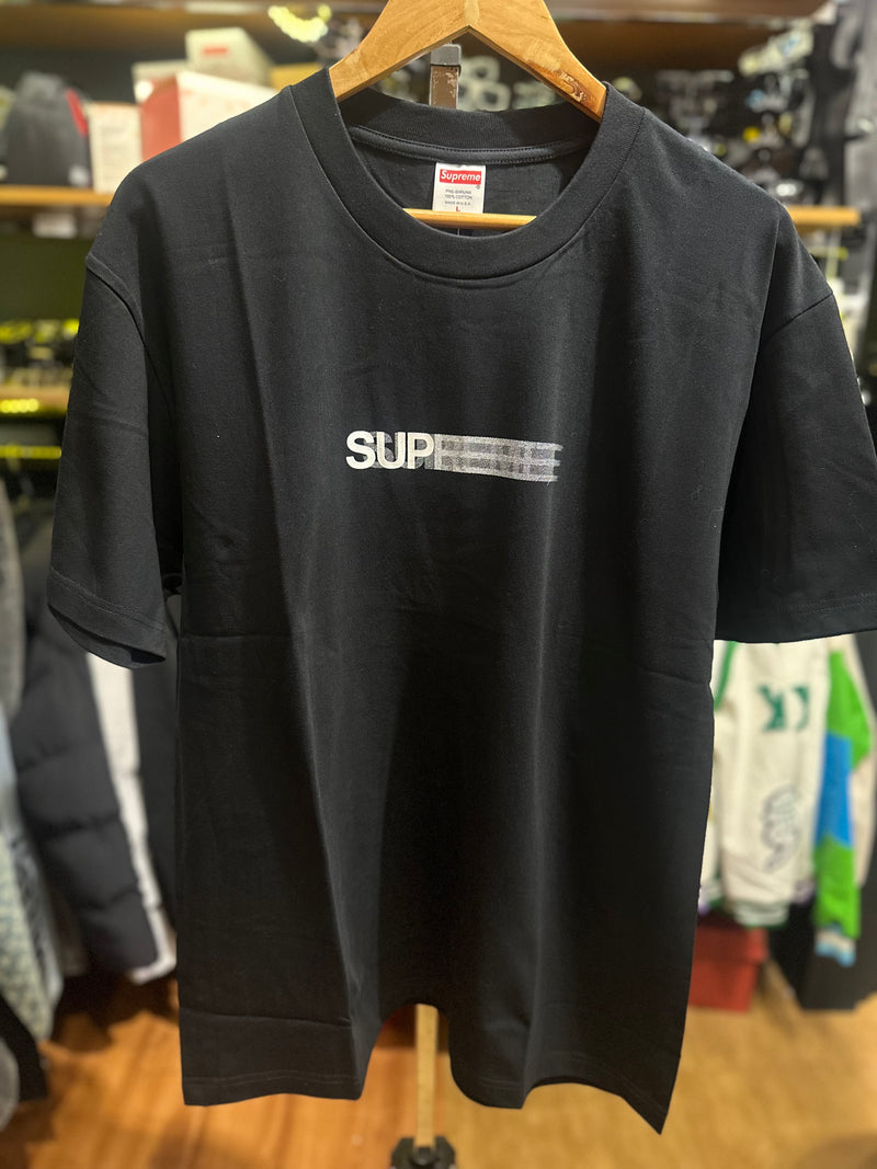 Camiseta SUPREME Unfocused Preta - Pronta Entrega