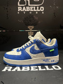 Tênis Nike Air Force 1 Low X Louis Vuitton Blue - Pronta Entrega