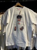 Camiseta Supreme YoungBoy Branco - Pronta Entrega