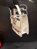 Bolsa OFF-WHITE 1.4 Jitney Bag "CASH INSIDE" Off White Branca - Pronta Entrega