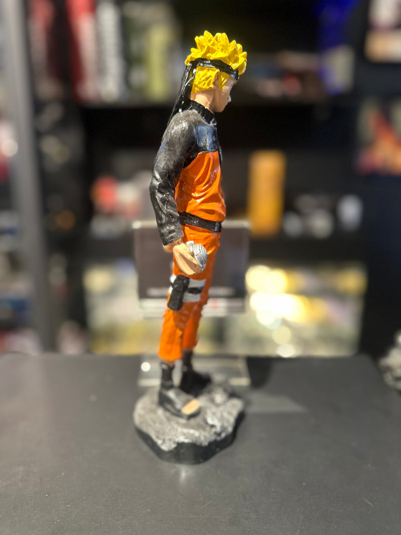 Boneco de Resina Naruto Shippuden Naruto Rasenshuriken 29cm Resina - Pronta Entrega
