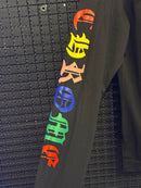 Chrome Hearts x Comme des Garçons Multi Color Cross Long Sleeve Black - Pronta Entrega