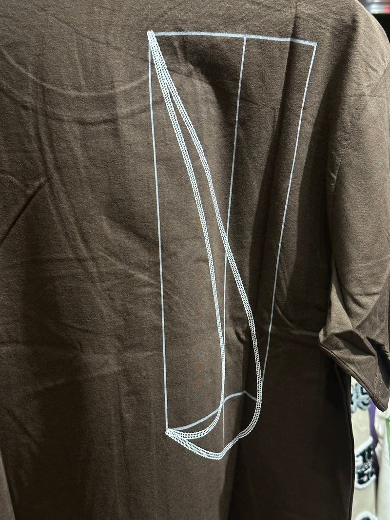 Camiseta Nike Performance Sprt Apparel Marrom - Pronta Entrega