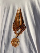 Camiseta Vlone Chain Pop Smoke Branca - Pronta Entrega