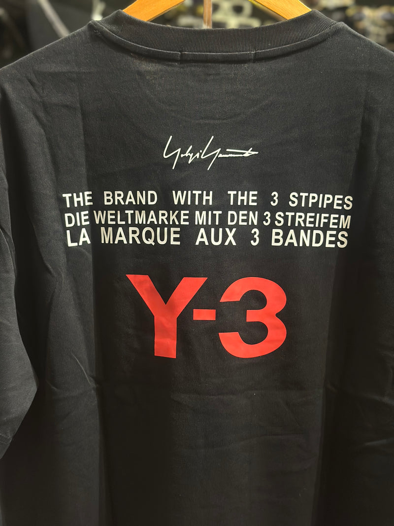 Camiseta Adidas Y-3 Black - Pronta Entregar