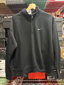 Jaqueta Nike Solo Swoosh 1/4-Zip Black - Entrega