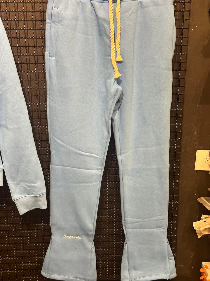 Conjunto Syna Moletom “Forgives Me” Blue - Pronta Entrega