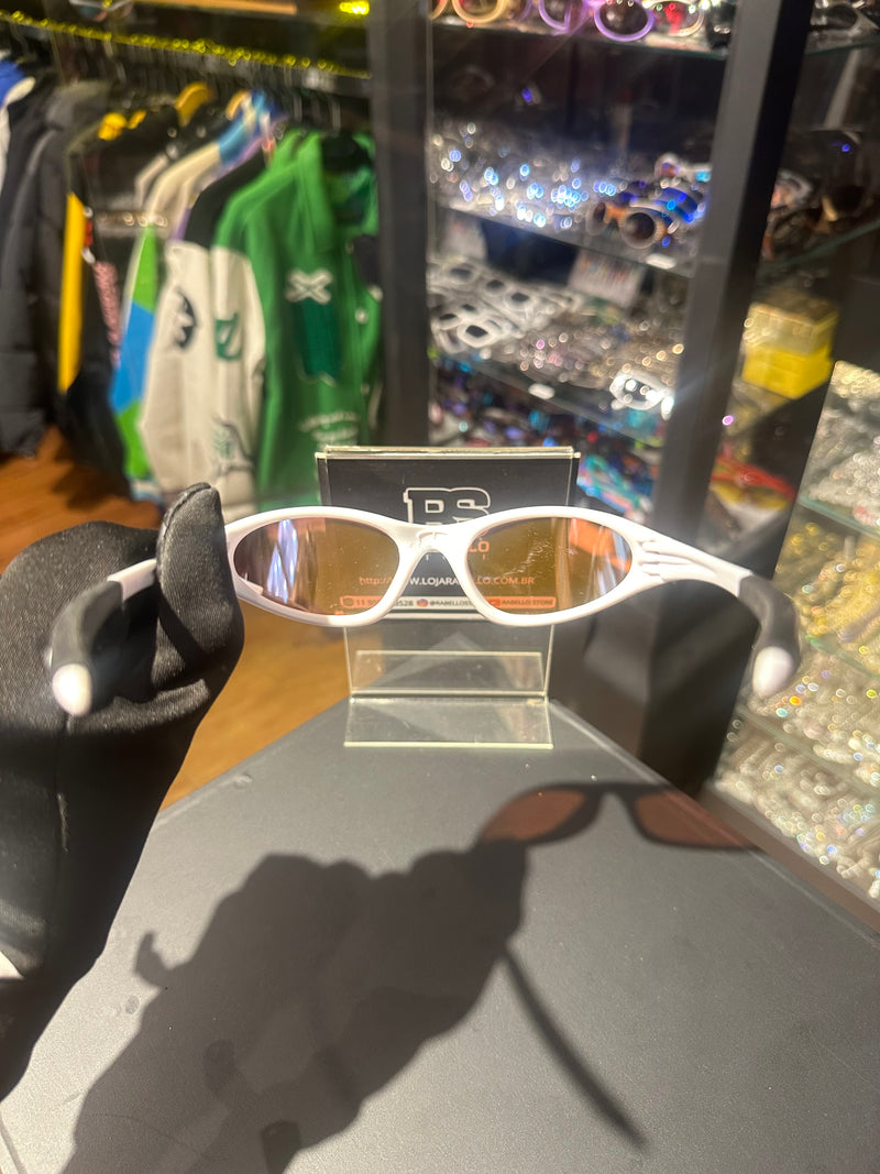 Óculos Oakley Minute Branco Lente  Prizm - Pronta Entrega