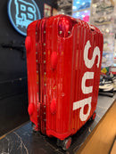 Supreme Mala de Bordo 55x40x20 Aluminium Vermelha - Pronta Entrega