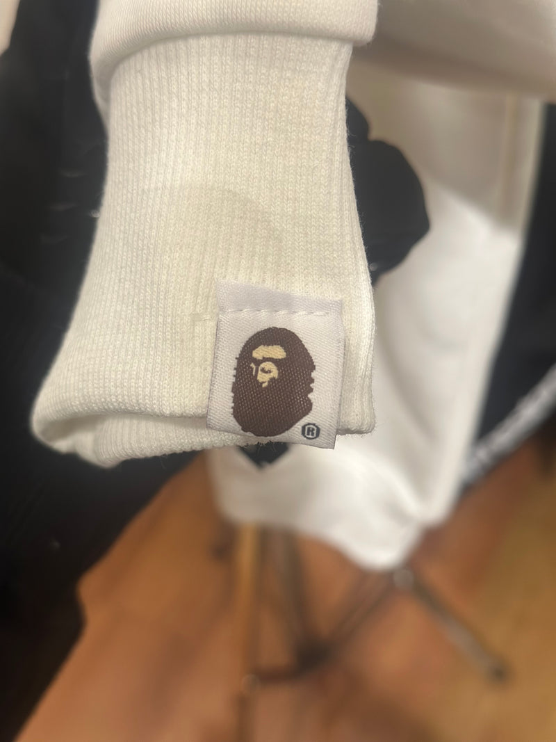 Moletom BAPE Crewneck APE Head Space Camo Branco - Pronta Entrega