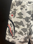 Short Bape Shark Camo White - Pronta Entrega