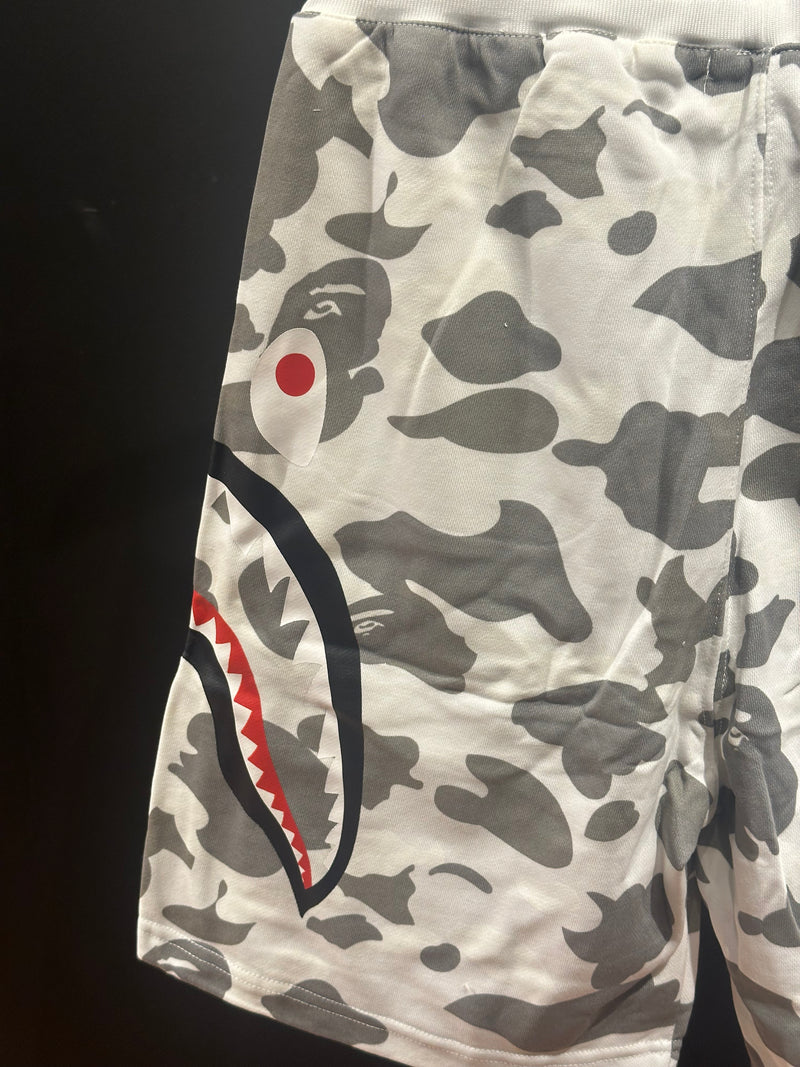 Short Bape Shark Camo White - Pronta Entrega