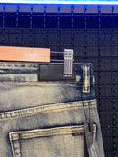 Calça Jeans Amiri Tiger Varsity - Pronta Entrega