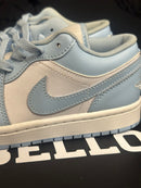 Tênis Nike Air Jordan 1 Low Football Grey Aluminum - Pronta Entrega
