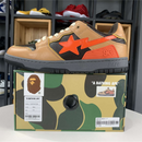 A Bathing Ape Bape SK8 Sta "Brown Orange" - Encomenda
