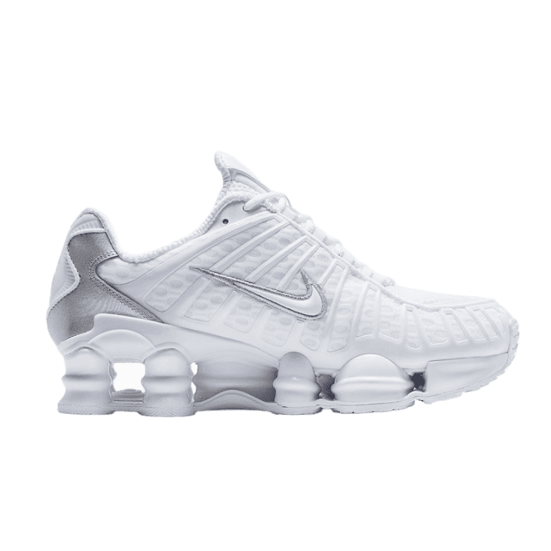 Nike Shox TL Triple White - Pronta Entrega