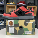 A Bathing Ape Bape SK8 "Sta Red Black" - Encomenda