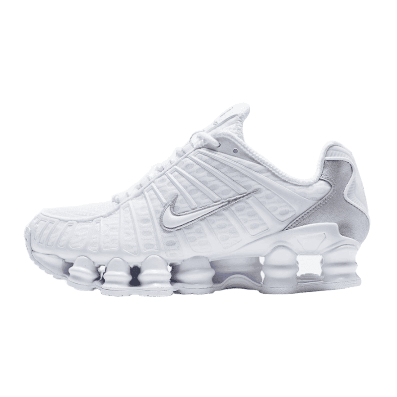 Nike Shox TL Triple White - Pronta Entrega