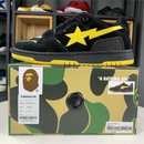 A Bathing Ape Sk8 Sta "Black Electric Yellow" - Encomenda