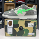 A Bathing Ape Bape SK8 Sta "Grey Green" - Encomenda