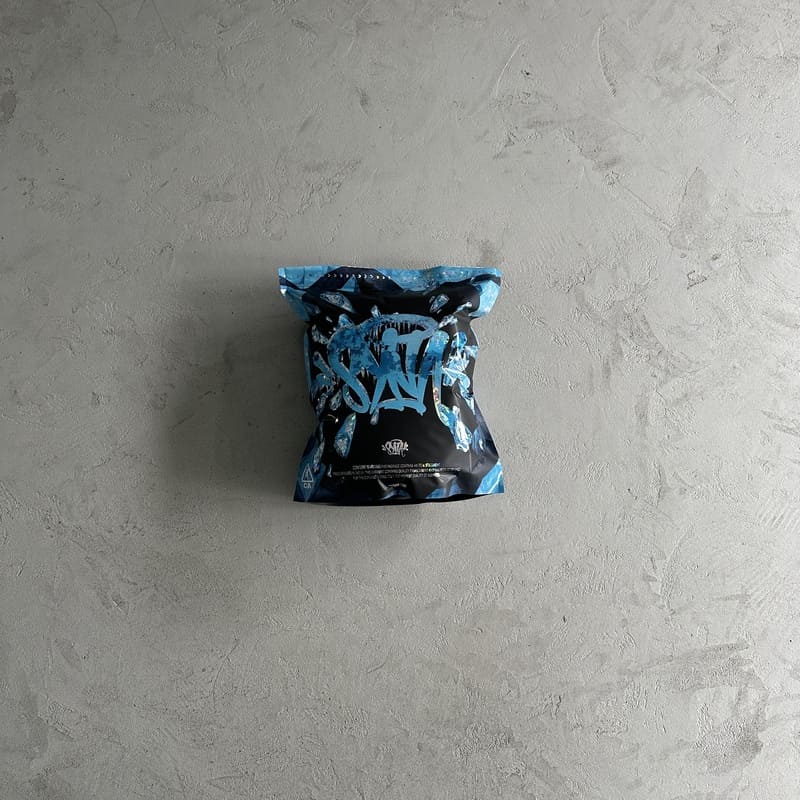 Conjunto Synaworld Logo Preto/Azul - Encomenda