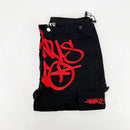 Calça Minus Two Cargo Preto/Vermelha - Encomenda