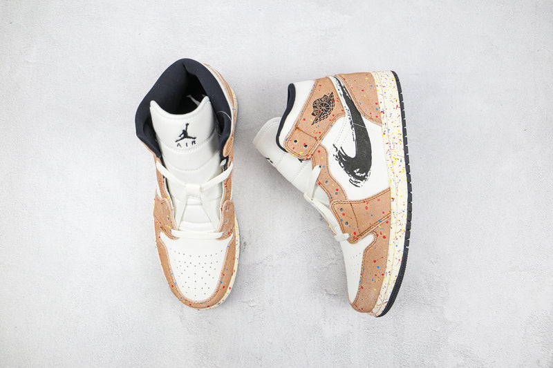Jordan 1 Mid SE Brushstroke - Encomenda