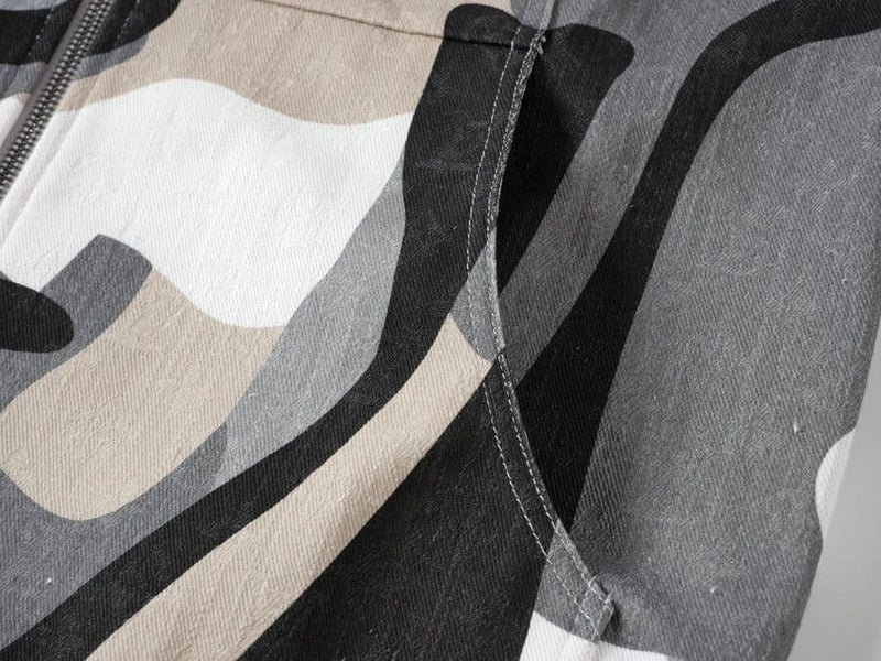 Jaqueta Louis Vuitton Patchwork Portrait Denim - Encomenda