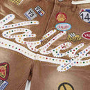 Bermuda Vale Lives Forever Brown 1980s Red Wash - Encomenda